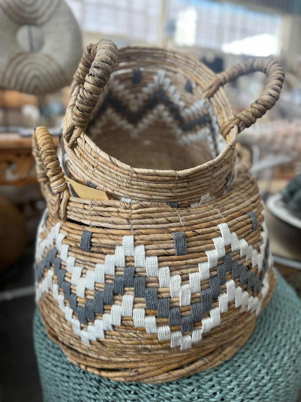 BAL088 - NYLON BASKET BOWL SET OF 2