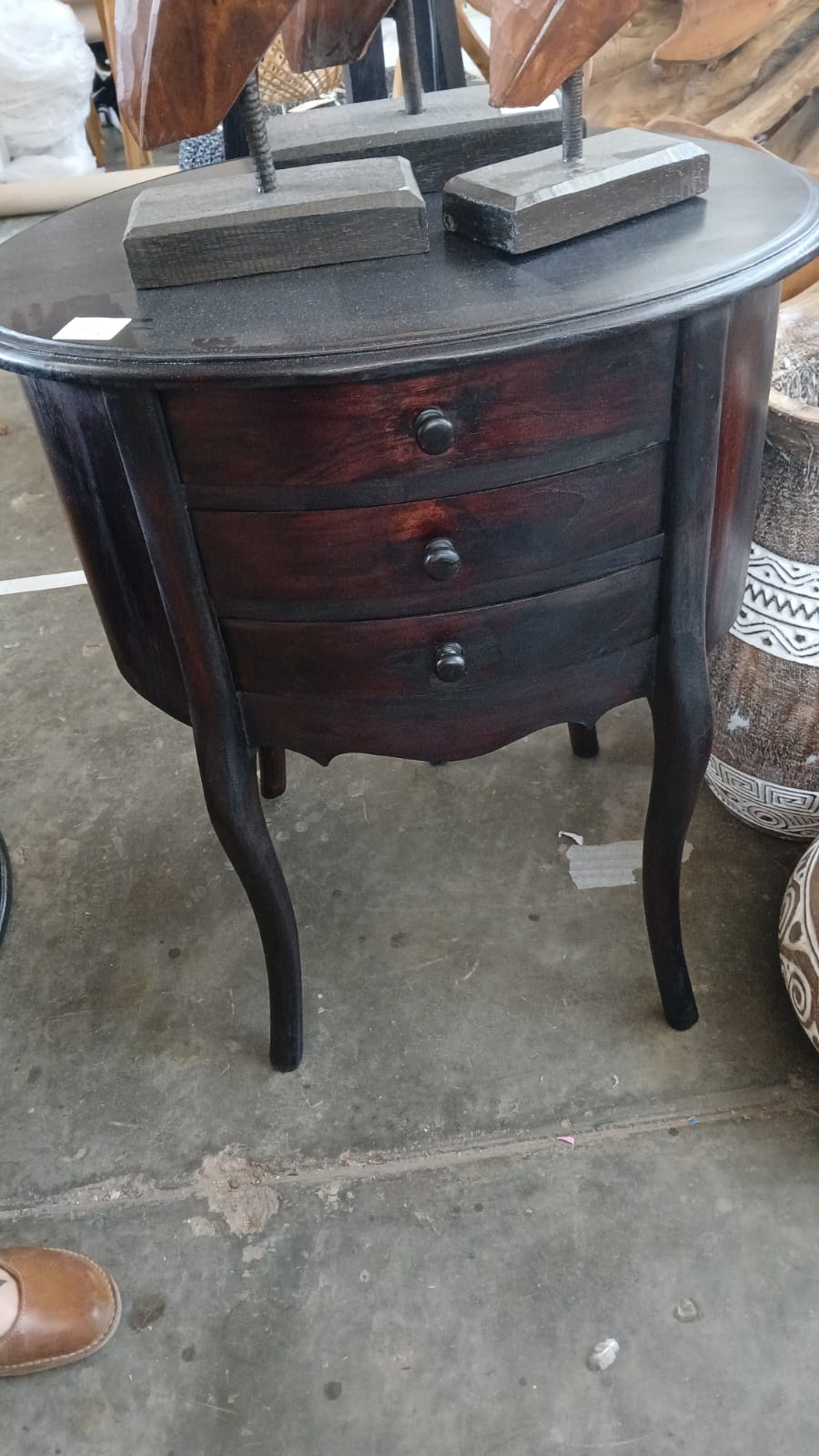 J-AJM011-A - CHEST OVAL BIG PLAIN