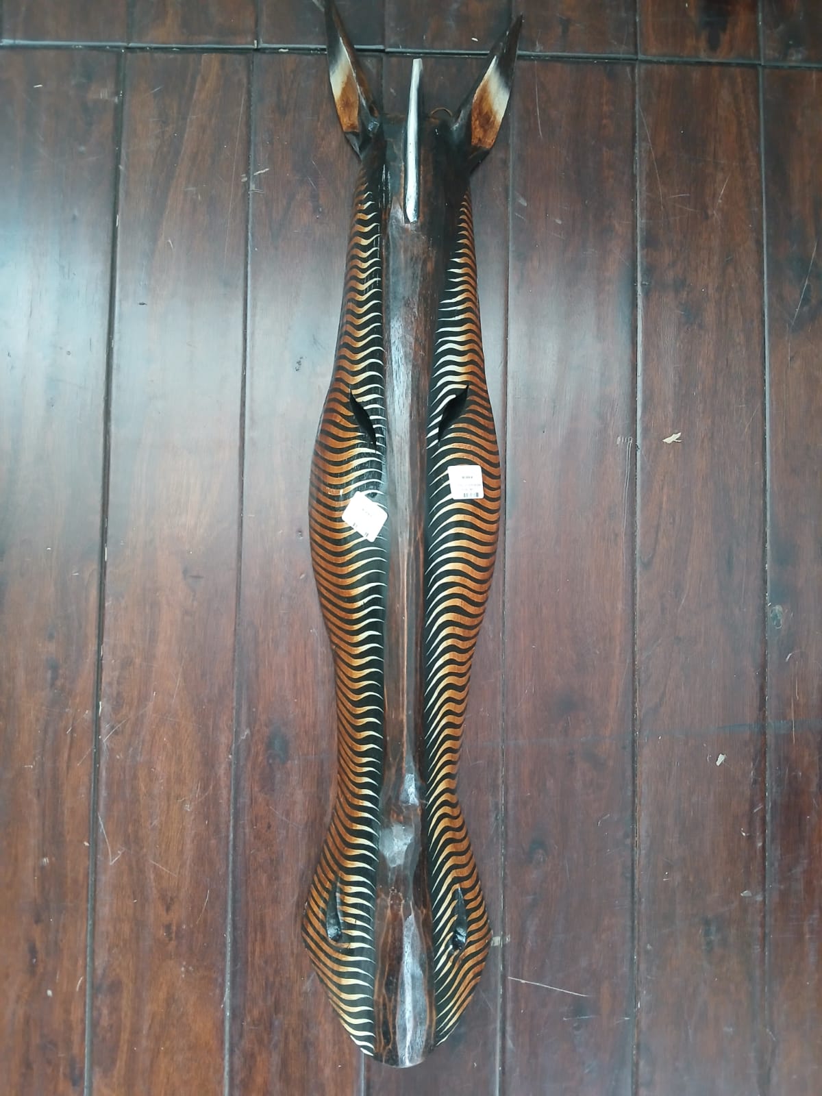 UBI004 - WOODEN ALBESIA ZEBRA SISIK
