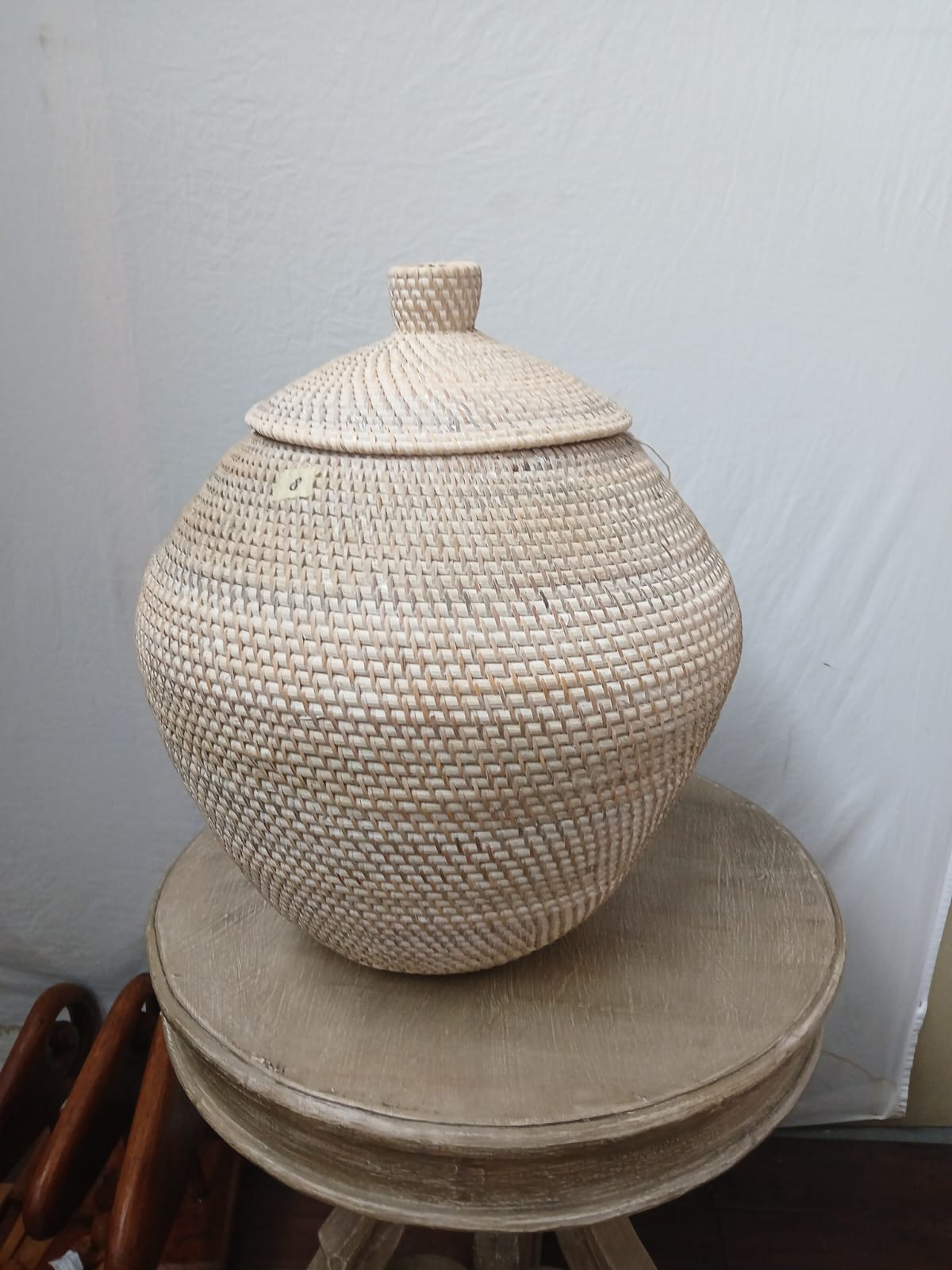 UBI029 - RATTAN BASKET KECUPU BESAR