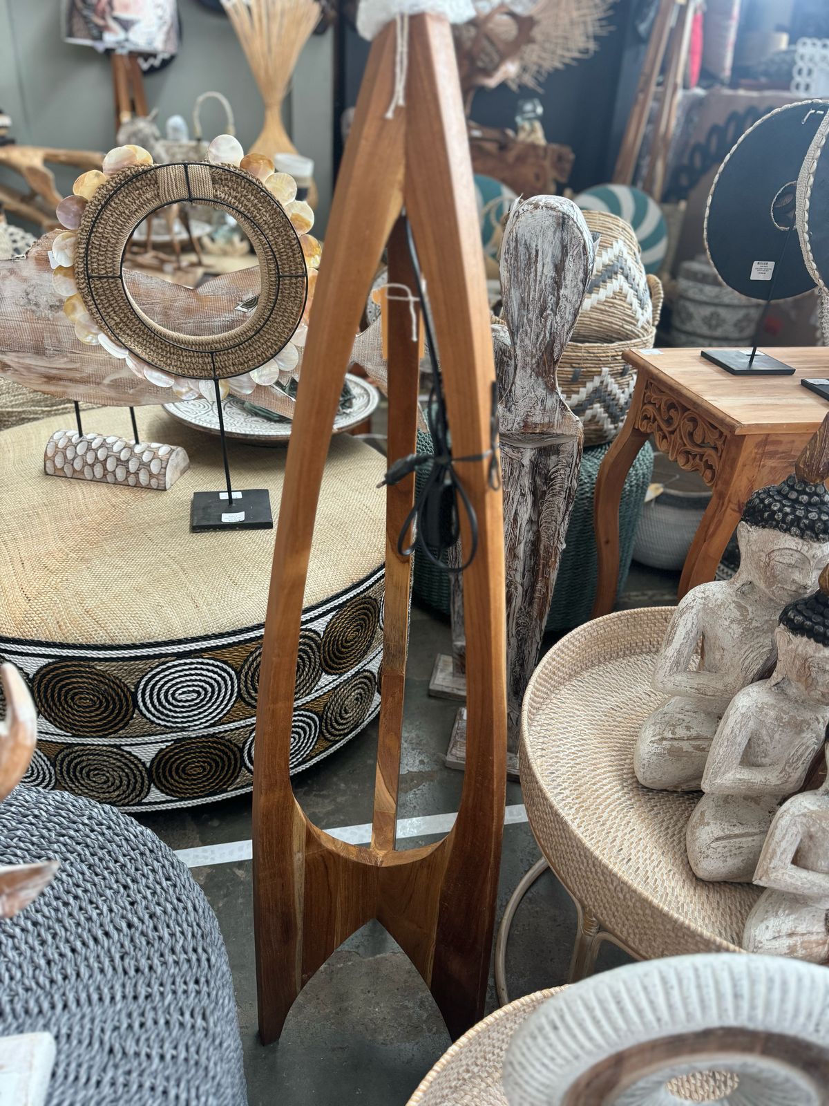 BAL037 - WOODEN LAMP 120CM