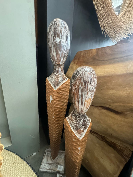 BAL070 - WOODEN MAN ABSTRACT