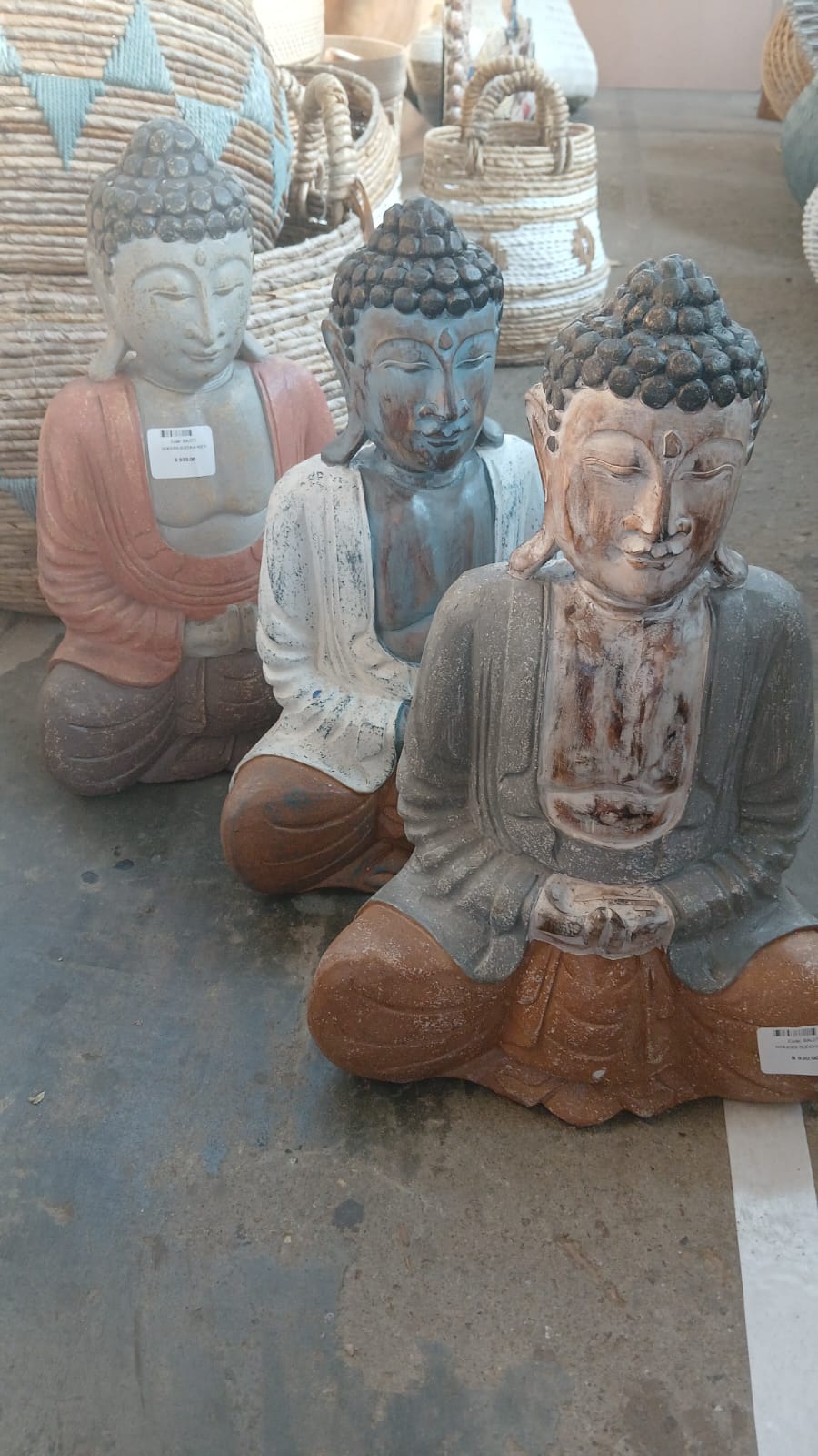 BAL072 - WOODEN BUDDHA 40CM