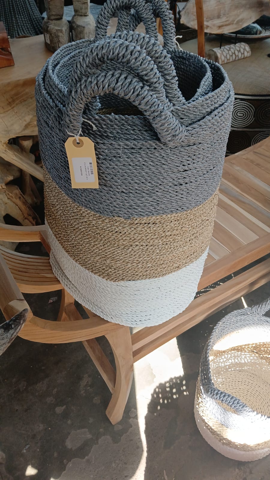 BAL095 - NYLON BASKET SET OF 4