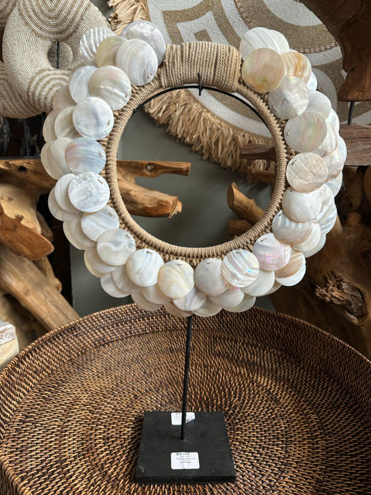 BAL127 -  RESIN NECKLACE ROUND 42X14X64