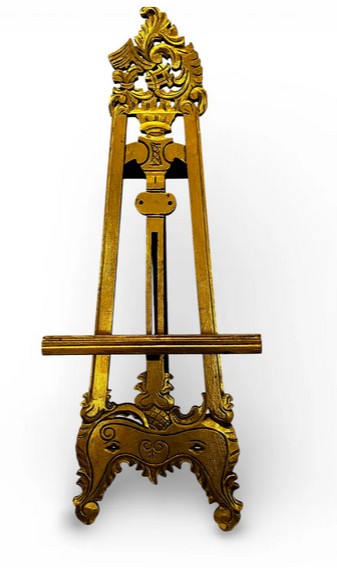 BAN068 - WOODEN TEAK PICTURE STAND SMALL