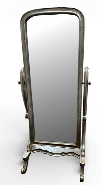 BAN069 - WOODEN TEAK ROCKING MIRROR