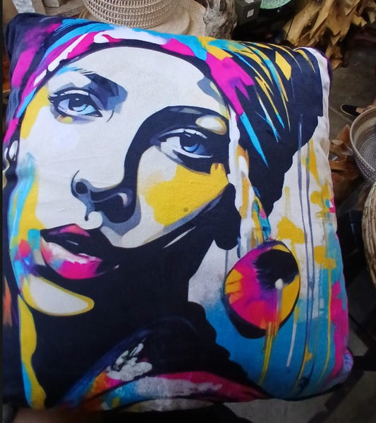FHI001 - PINK AND BLUE GIRL 45X45 SCATTER