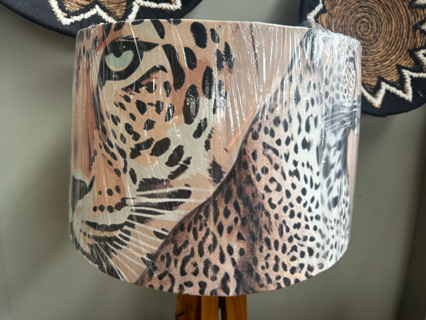 SHADE020 -  NEUTRAL LEOPARD - LAMPSHADE