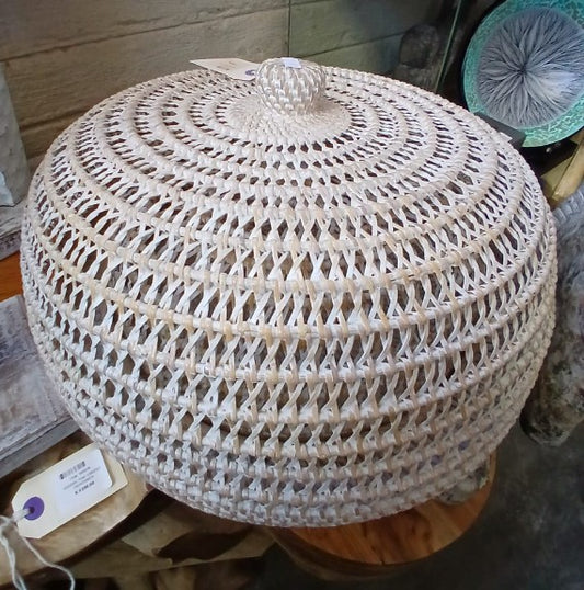 UB029-B - RATTAN SERVING LID (L)